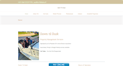 Desktop Screenshot of dawntillduskco.com